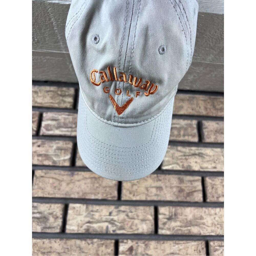 Callaway Golf Men's Heritage Twill Adjustable Hat Robert Trent Jones Logo hat